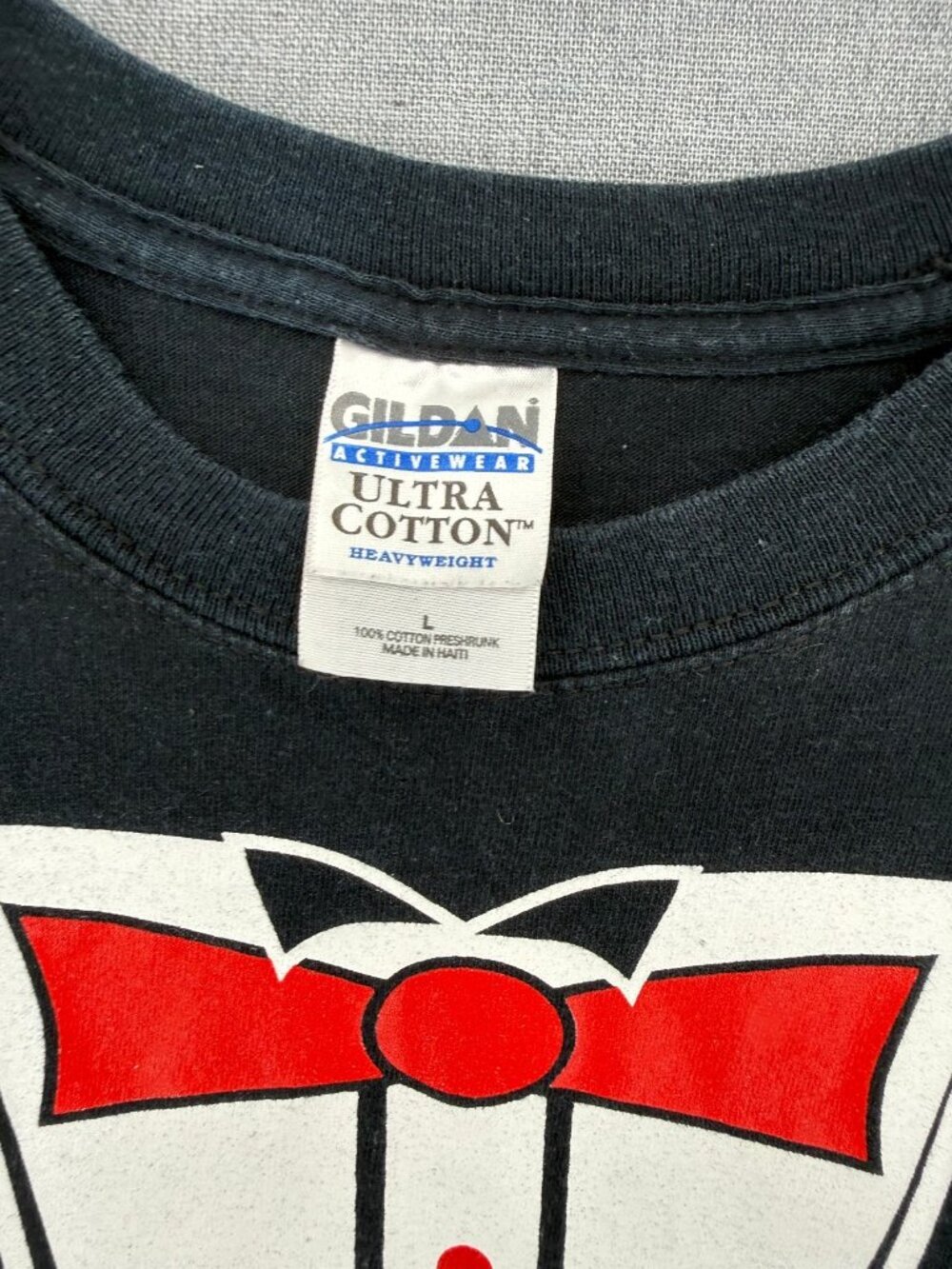 Vtg Gildan 007 Mr. Nighthawk Tuxedo T-Shirt Mens L Tee James Bond Y2K - Picture 2 of 6